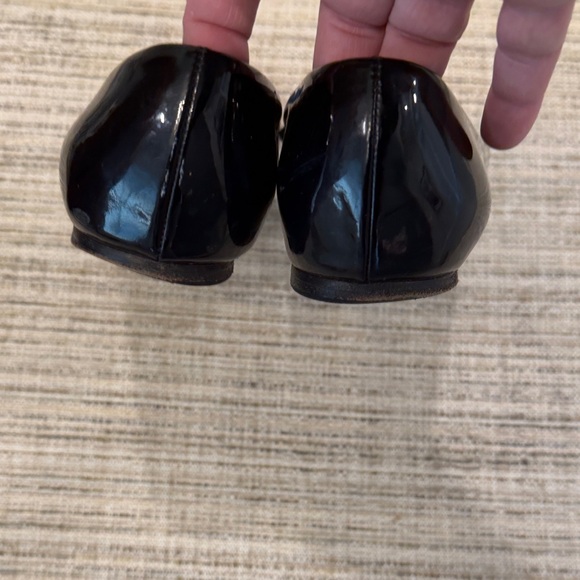 Louis Vuitton Women's Ombré Navy & Black Patent Flats 39.5 - Picture 8 of 13